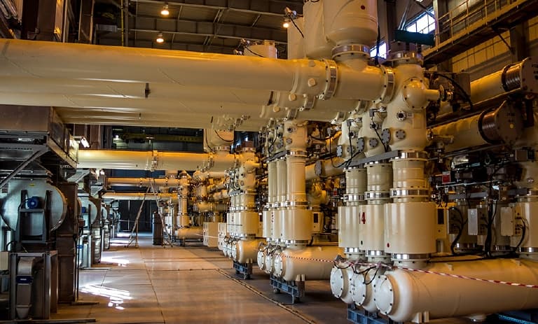 Gasisolierte Schaltanlage GIS