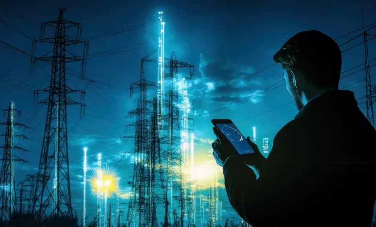 Ai Data Analysis bei Power Lines