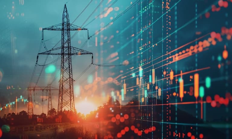 Stromnetz mit Fernanalyse